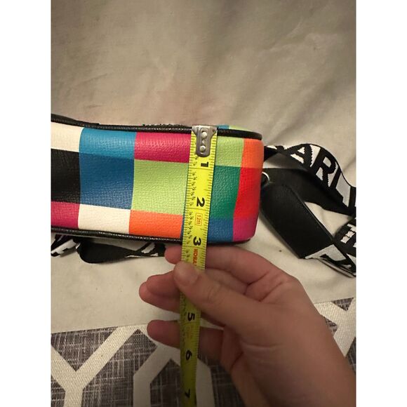 New New KARL LAGERFELD PARIS Maybelle Multicolor Crossbody Bag Handbag - Picture 7 of 9